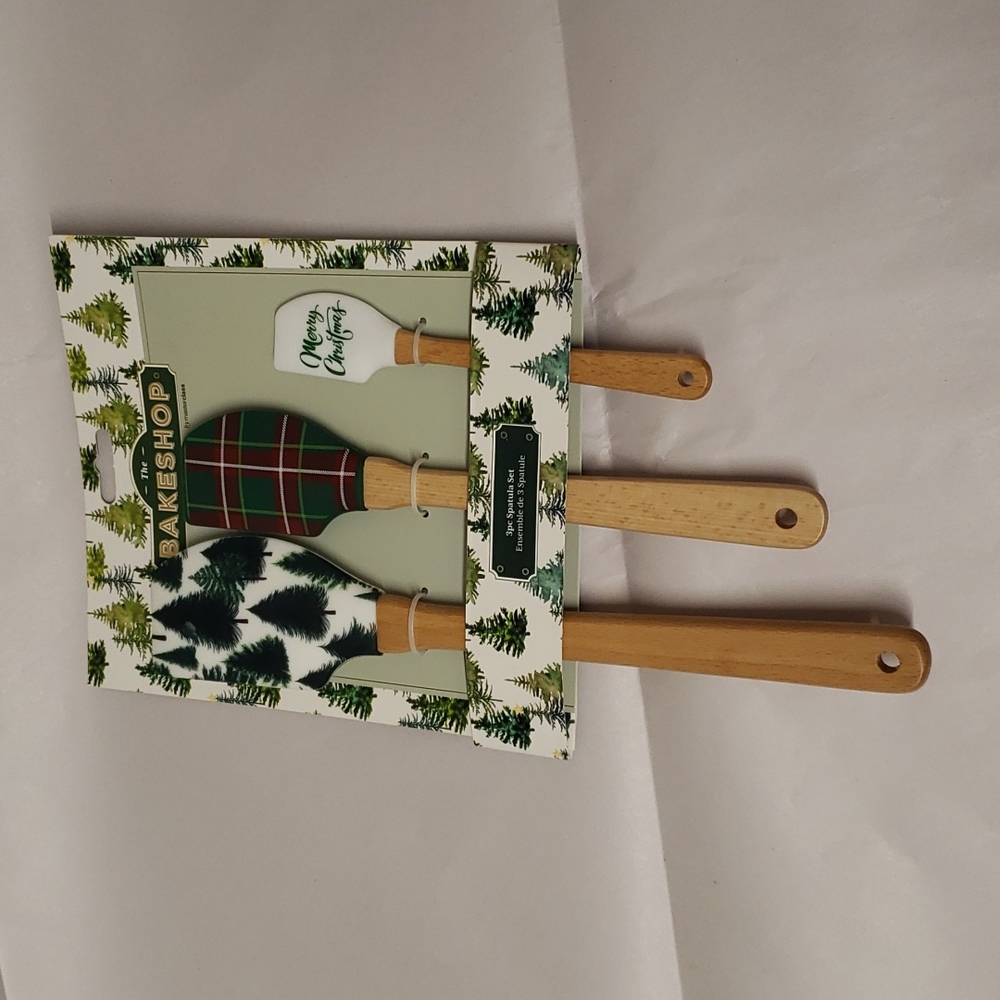 3pc Holiday Spatula Set